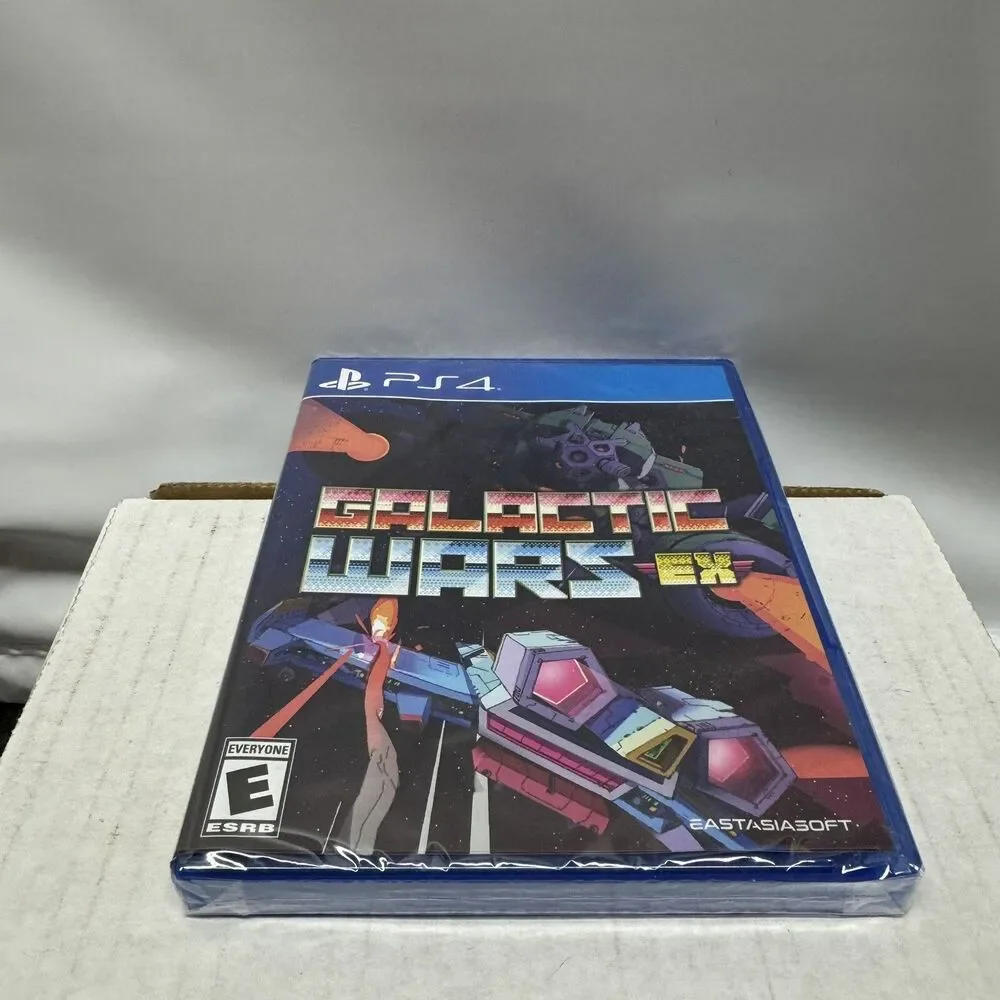 Galactic Wars EX PS4 PlayStation 4 Game Brand New Sealed VGNYsoft Eastasiasoft